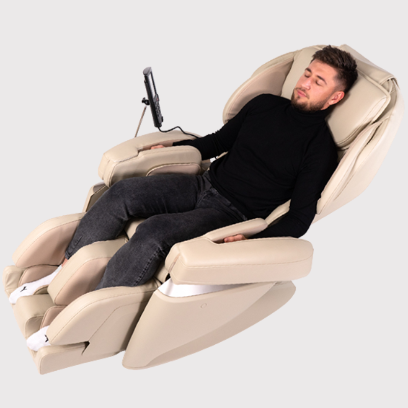 Fujiiryoki JP-2000 5D Massage Chair with Artificial Intelligence Color Beige
